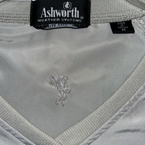 Vintage Ashworth Ryder Cup Blue Team USA Pullover retro beige Golf Wind Shirt ⛳️ - Picture 3 of 5